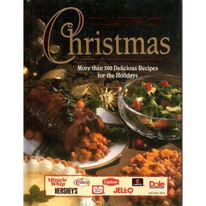 Treasury of Christmas Cookbook Hardcover 1997